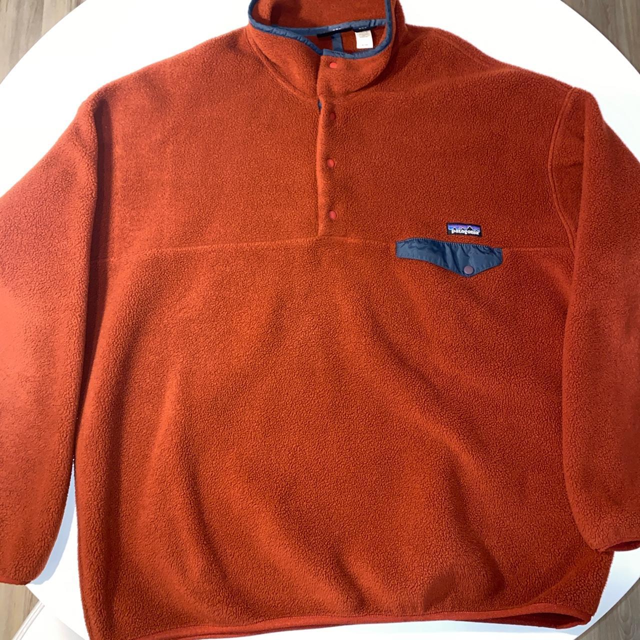 Maroon patagonia outlet fleece