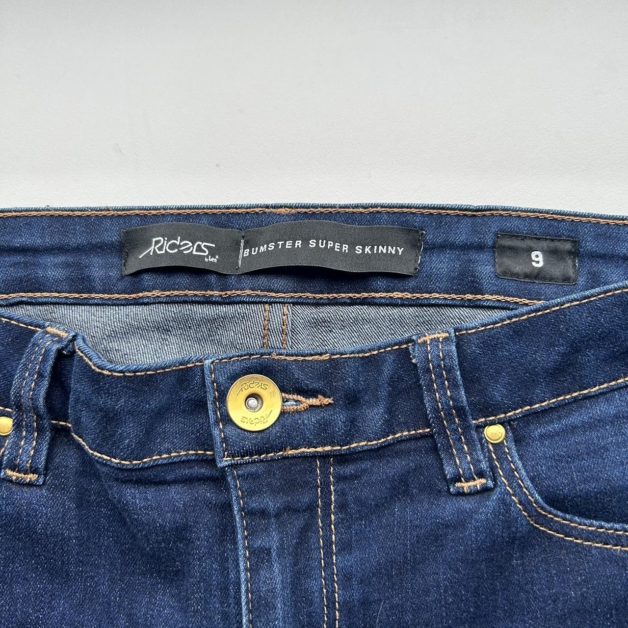 riders bumster super skinny jeans