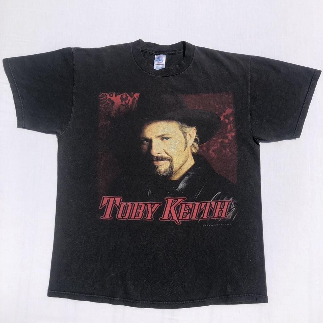 vintage 2001 toby keith I wanna talk about me... - Depop