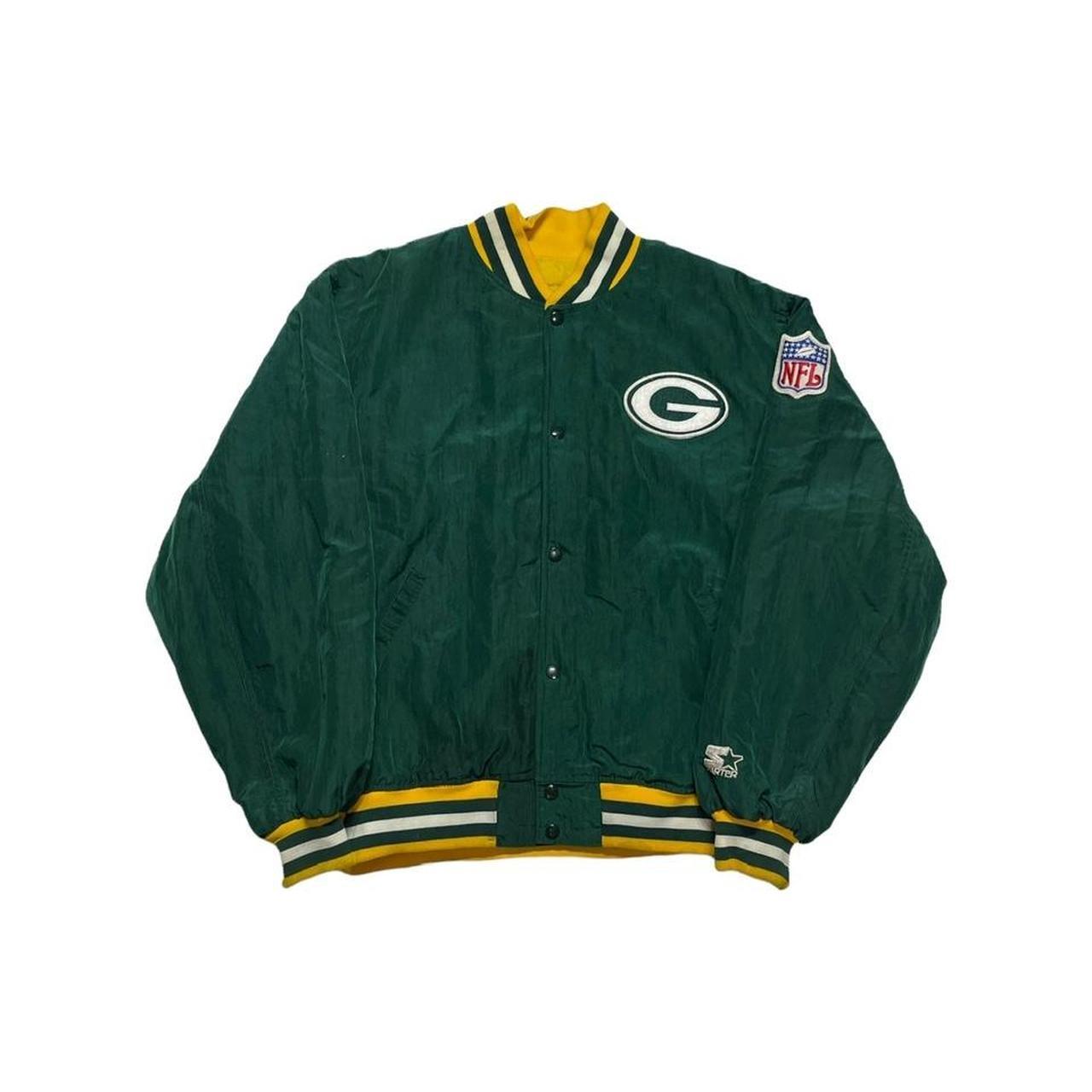 Vintage Green Bay Packers Starter Jacket Size Xl Depop