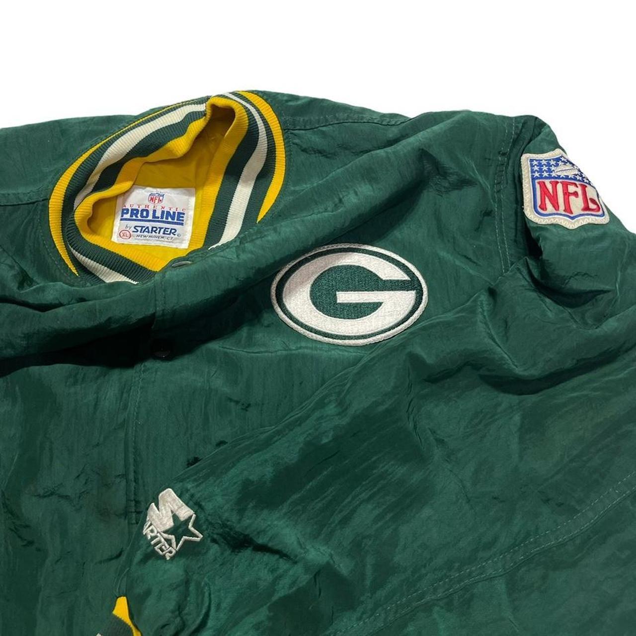 Vintage Green Bay Packers Starter Jacket Size XL,... - Depop