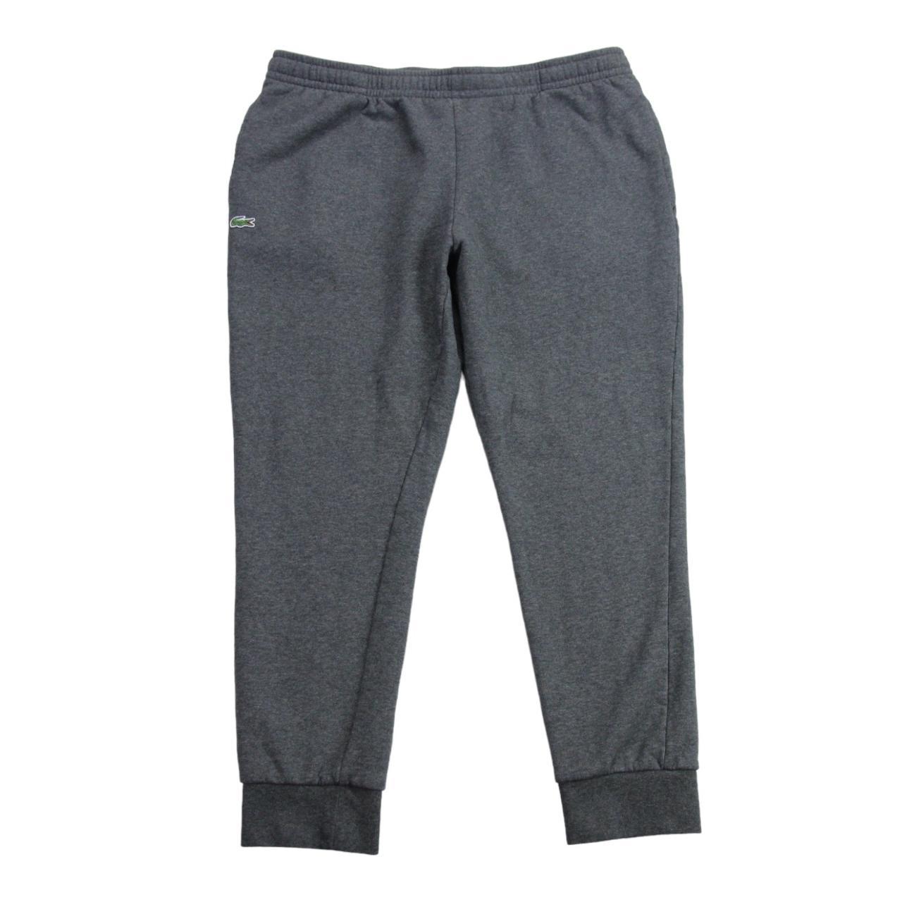 Lacoste grey joggers discount mens