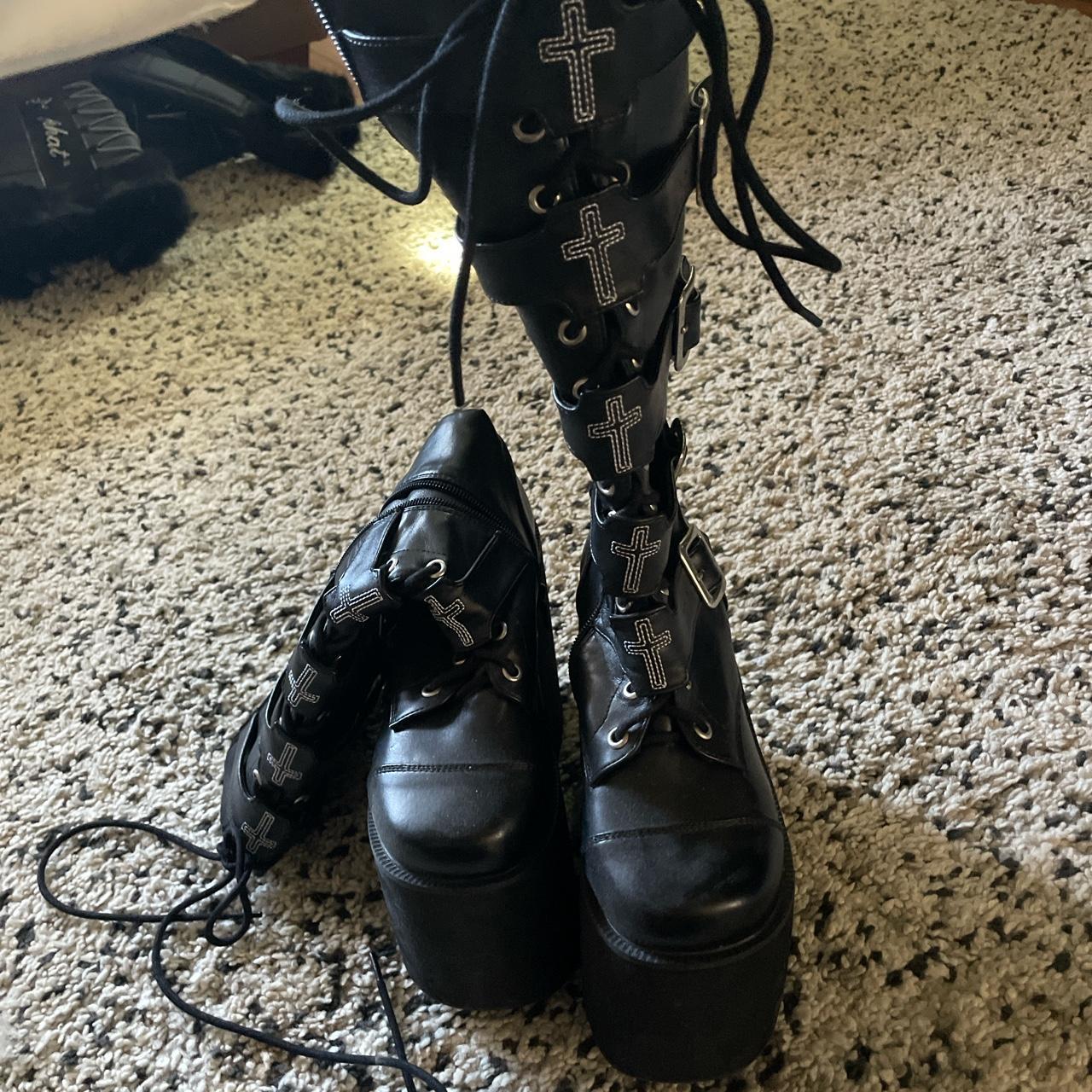 huge platform boots