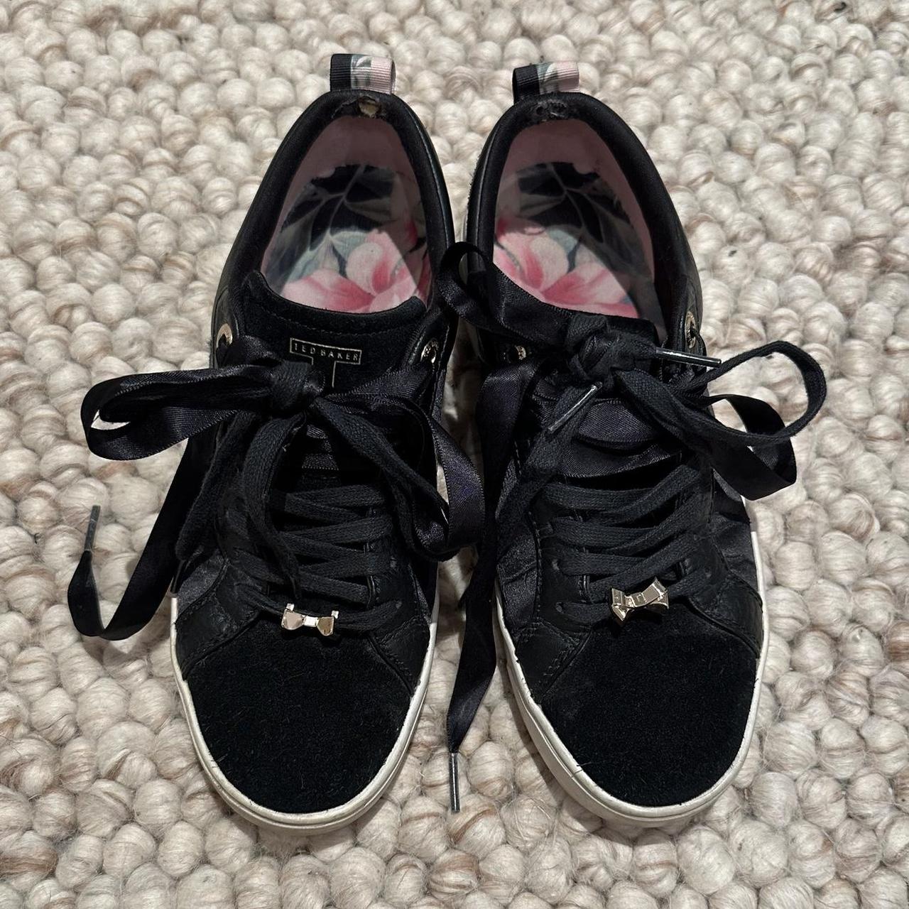 Ted baker clearance black trainers