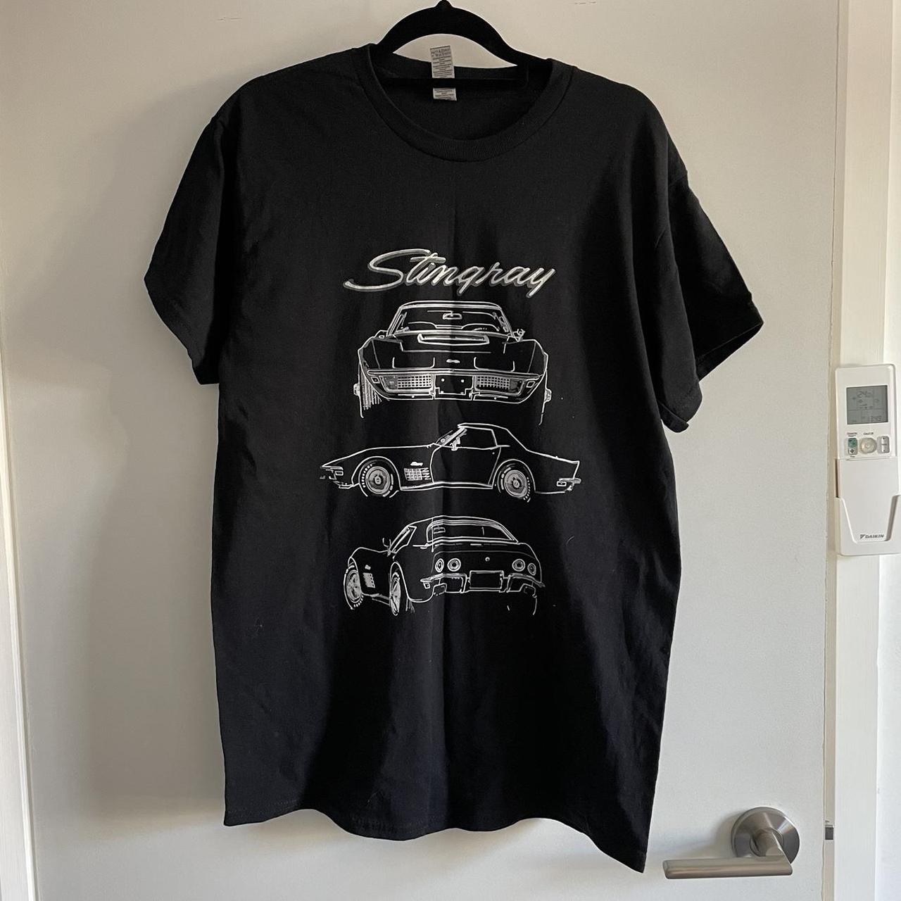 T-shirt Basique Gildan Stingray - Noir, 100% Coton, Col Rond, Unisexe | Neuf Sans étiquettes