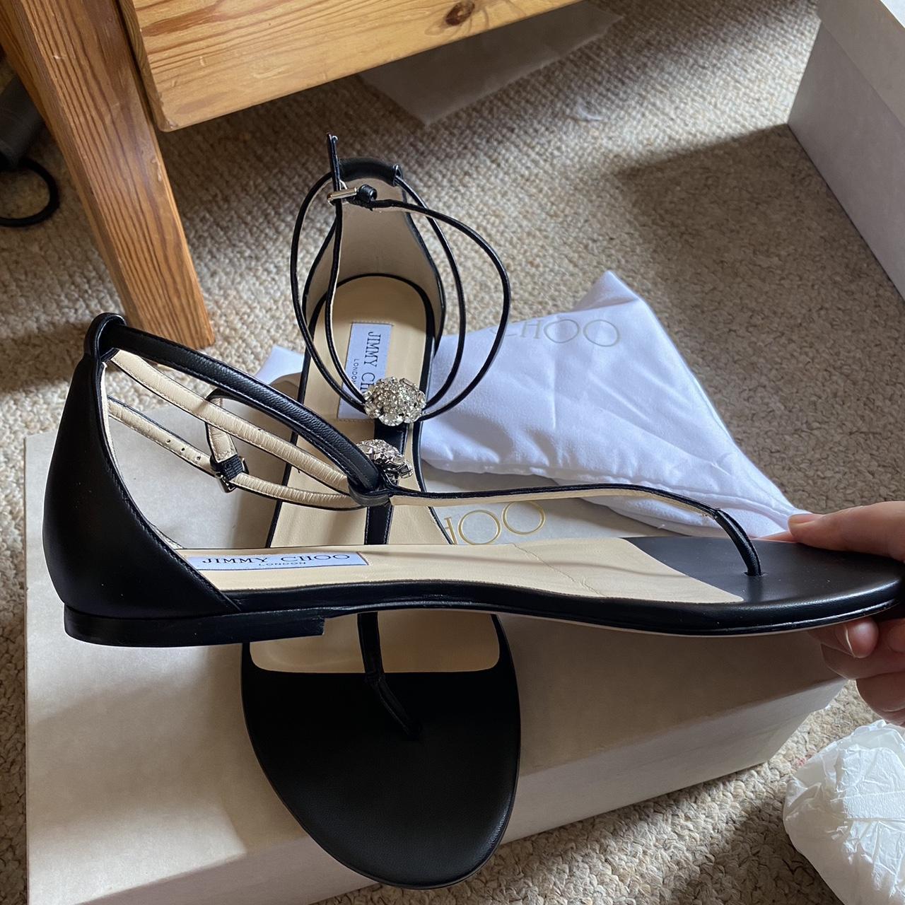jimmy choo jelly sandals