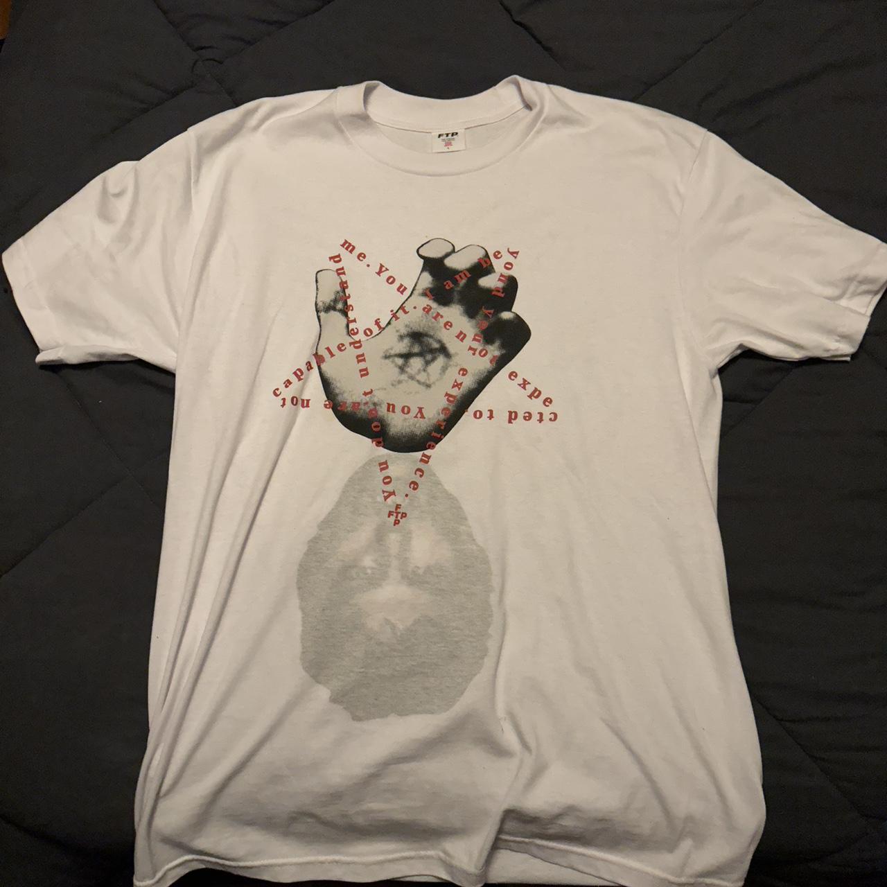 FTP Misunderstood Tee White size Large. Like new... - Depop