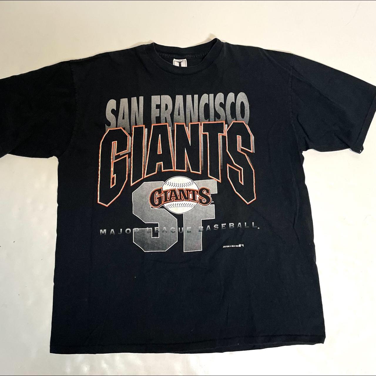 vintage san francisco giants Shirt 1990s Large All - Depop