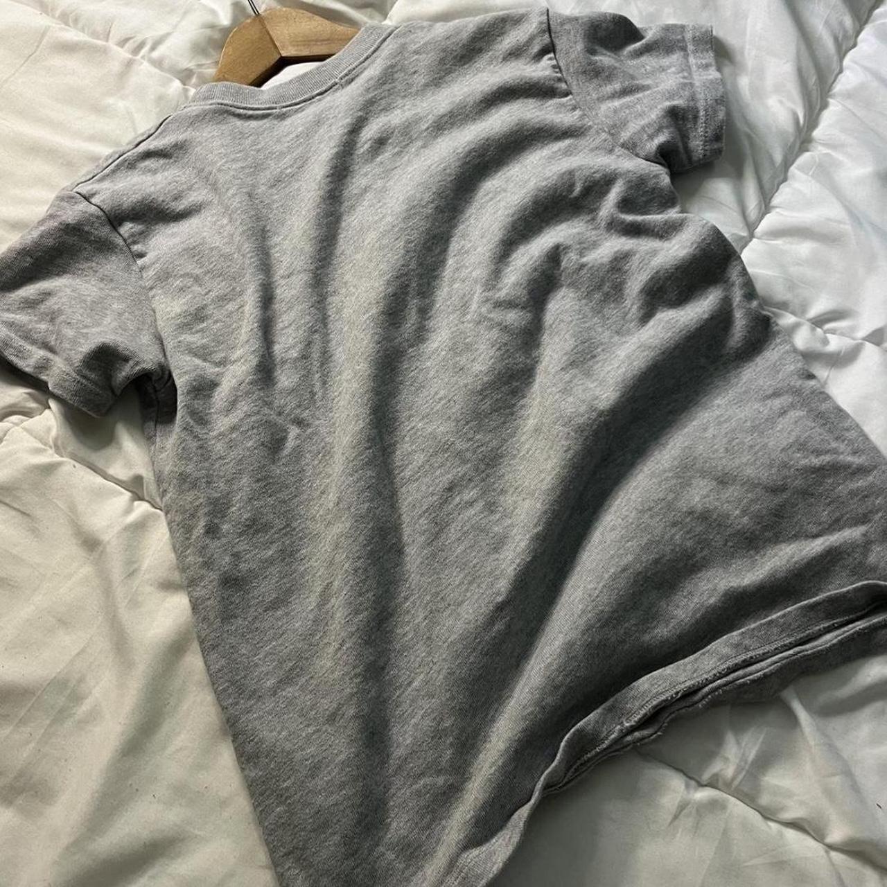 Brandy Melville grey tee One size brandy grey T... - Depop