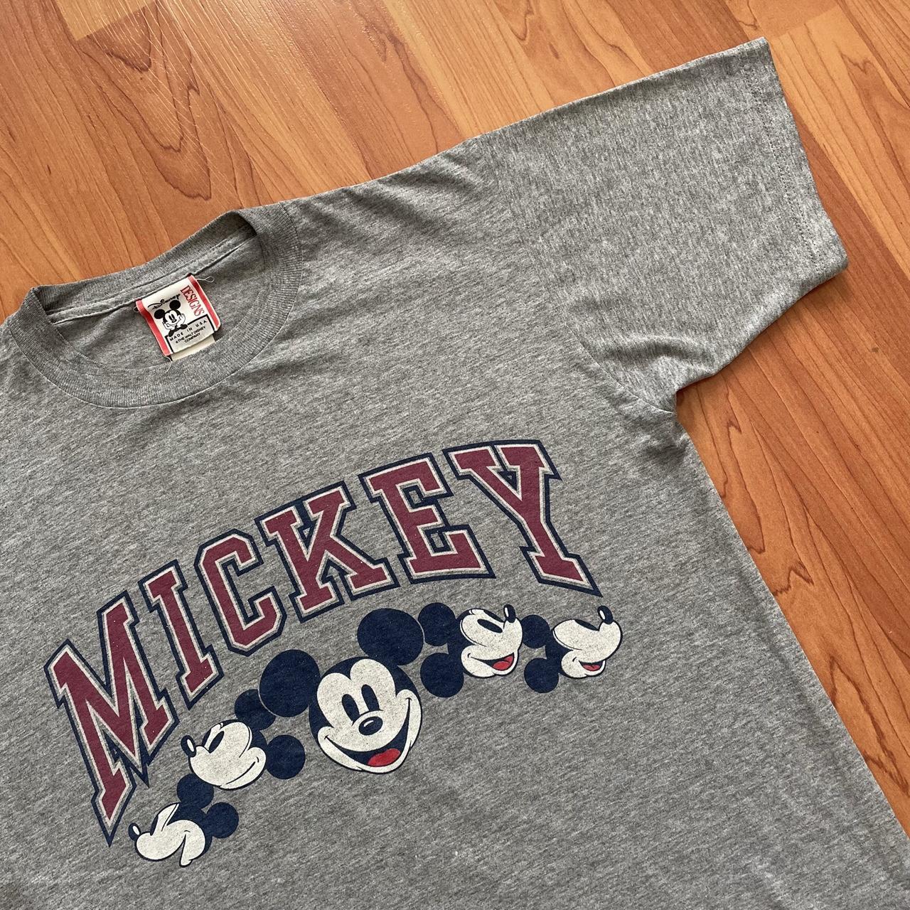 1990’s Vintage Mickey Mouse tee. Multicolored... - Depop