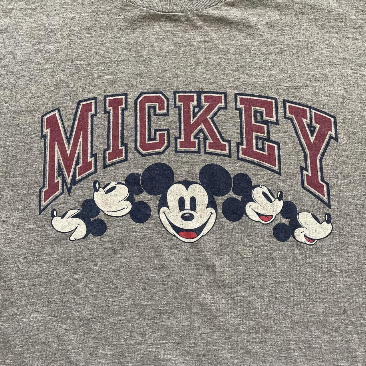 1990’s Vintage Mickey Mouse tee. Multicolored... - Depop