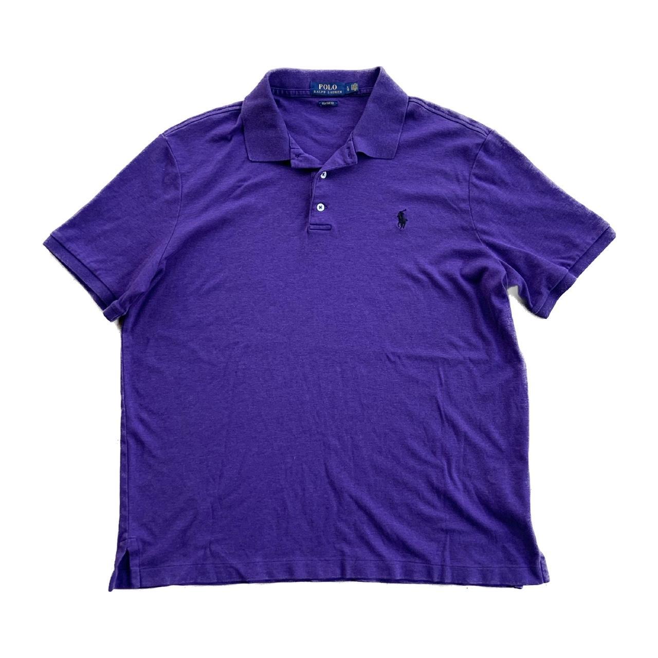 Polo Ralph Lauren Men's Purple Polo-shirts