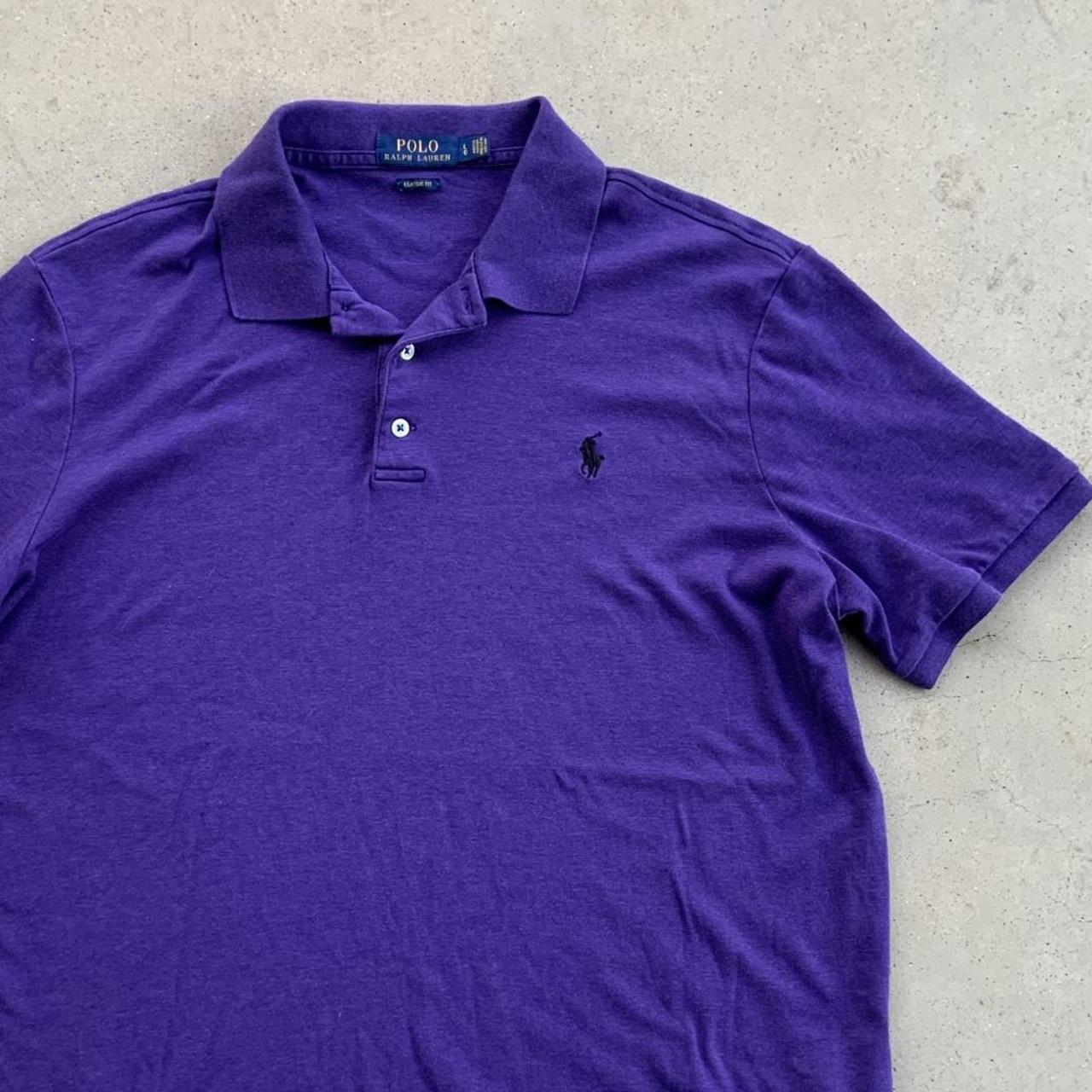 Polo Ralph Lauren Men's Purple Polo-shirts (2)