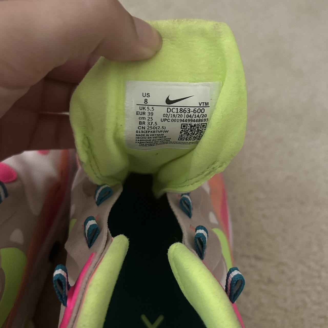 Nike Air Max 270 React Pink Volt (Women's) - DC1863-600 - US