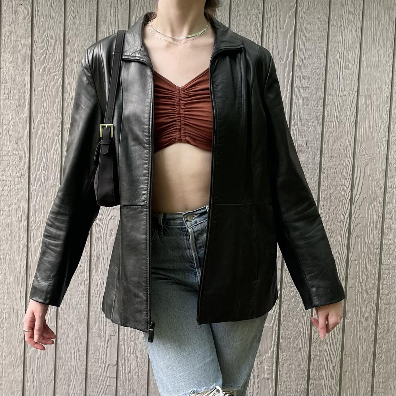 Kenneth Cole Women S Black Jacket Depop