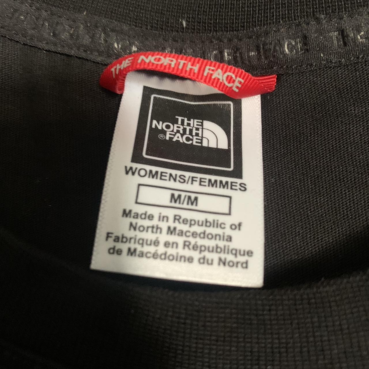 The North Face Women's Black and Pink T-shirt | Depop