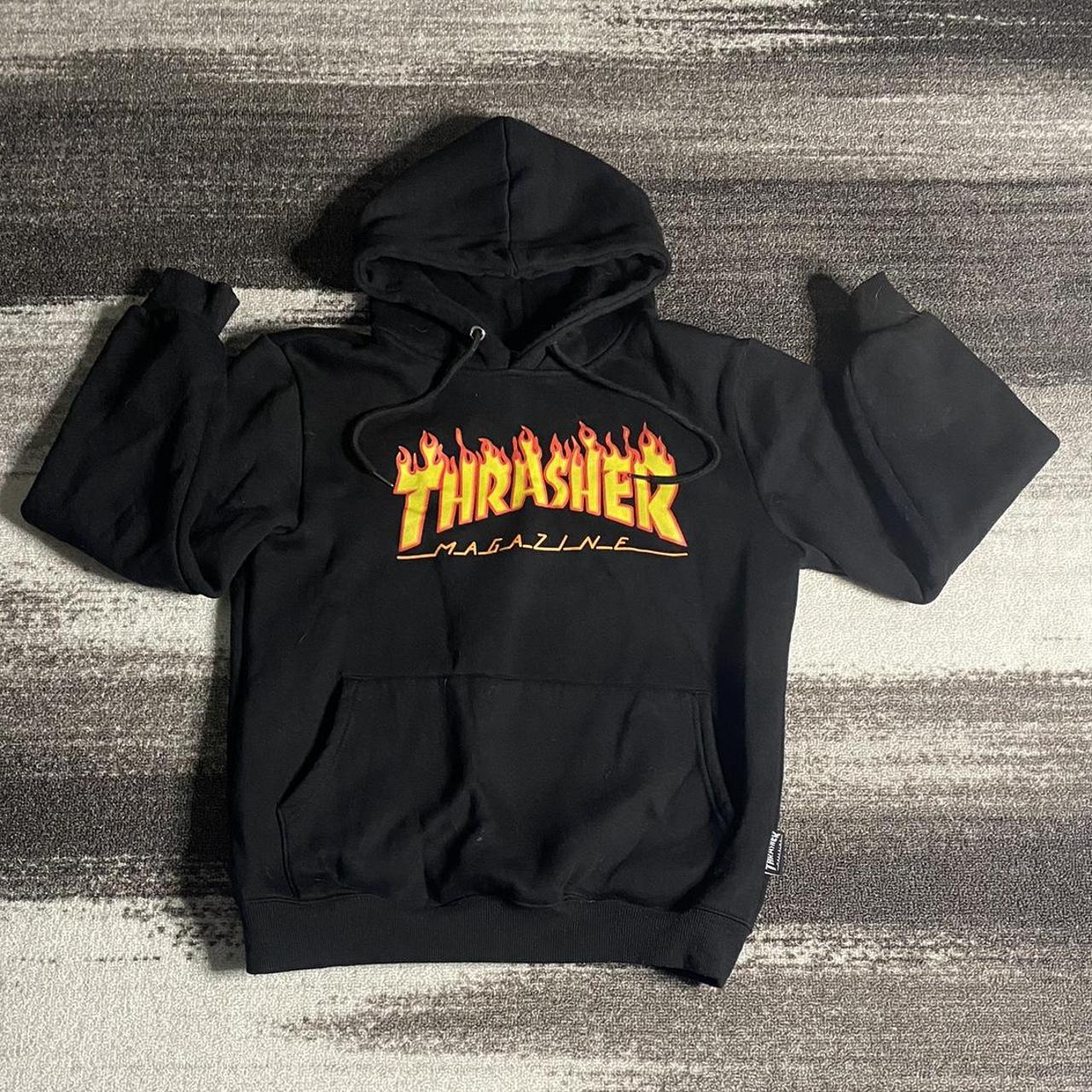 Thrasher Hoodie Fits like a small Free shipping... - Depop