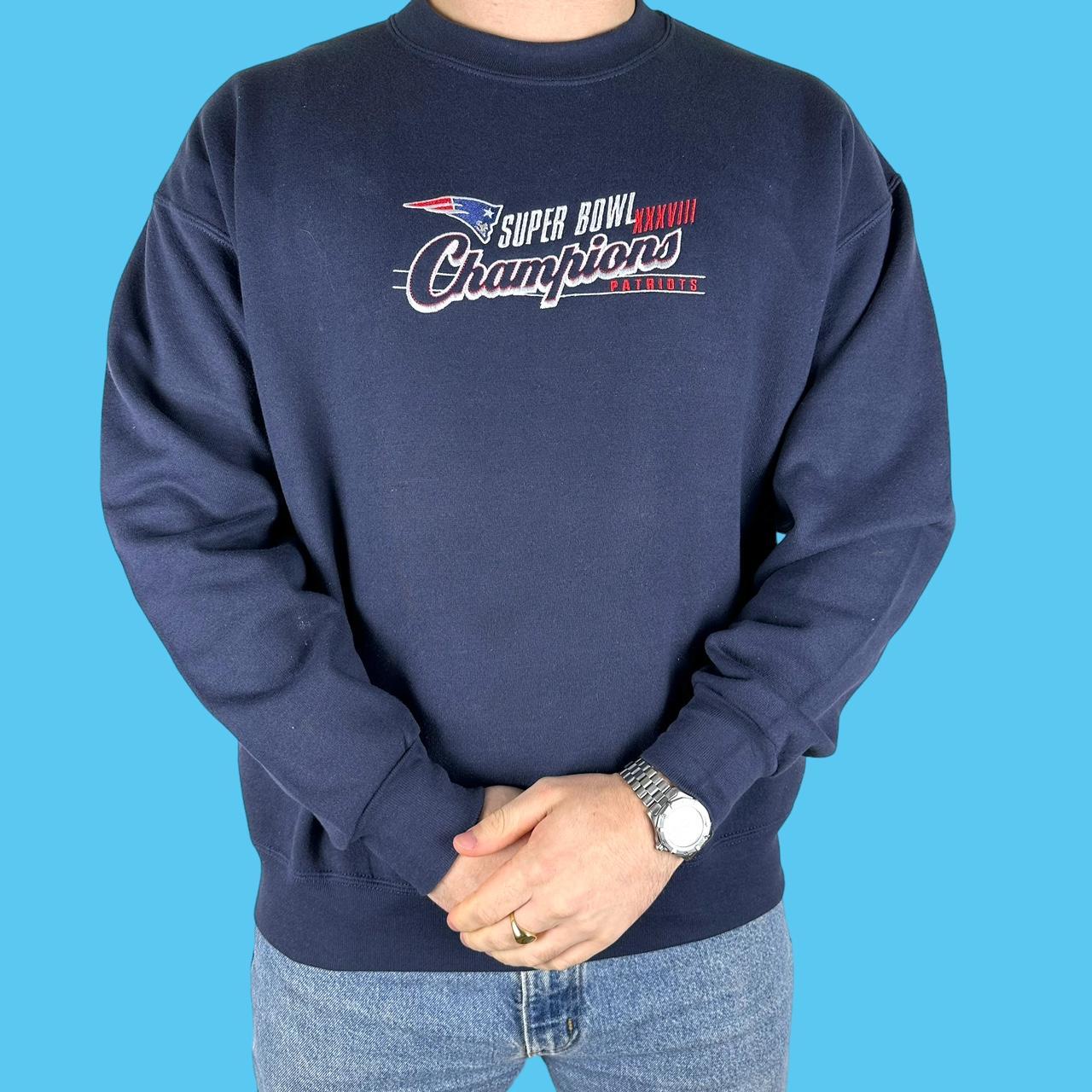 Vintage NFL New England Patriots Embroidered Spell... - Depop