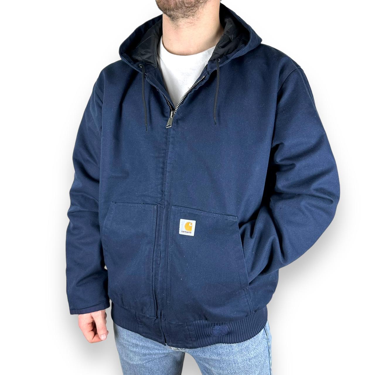 Carhartt hooded chore clearance jacket