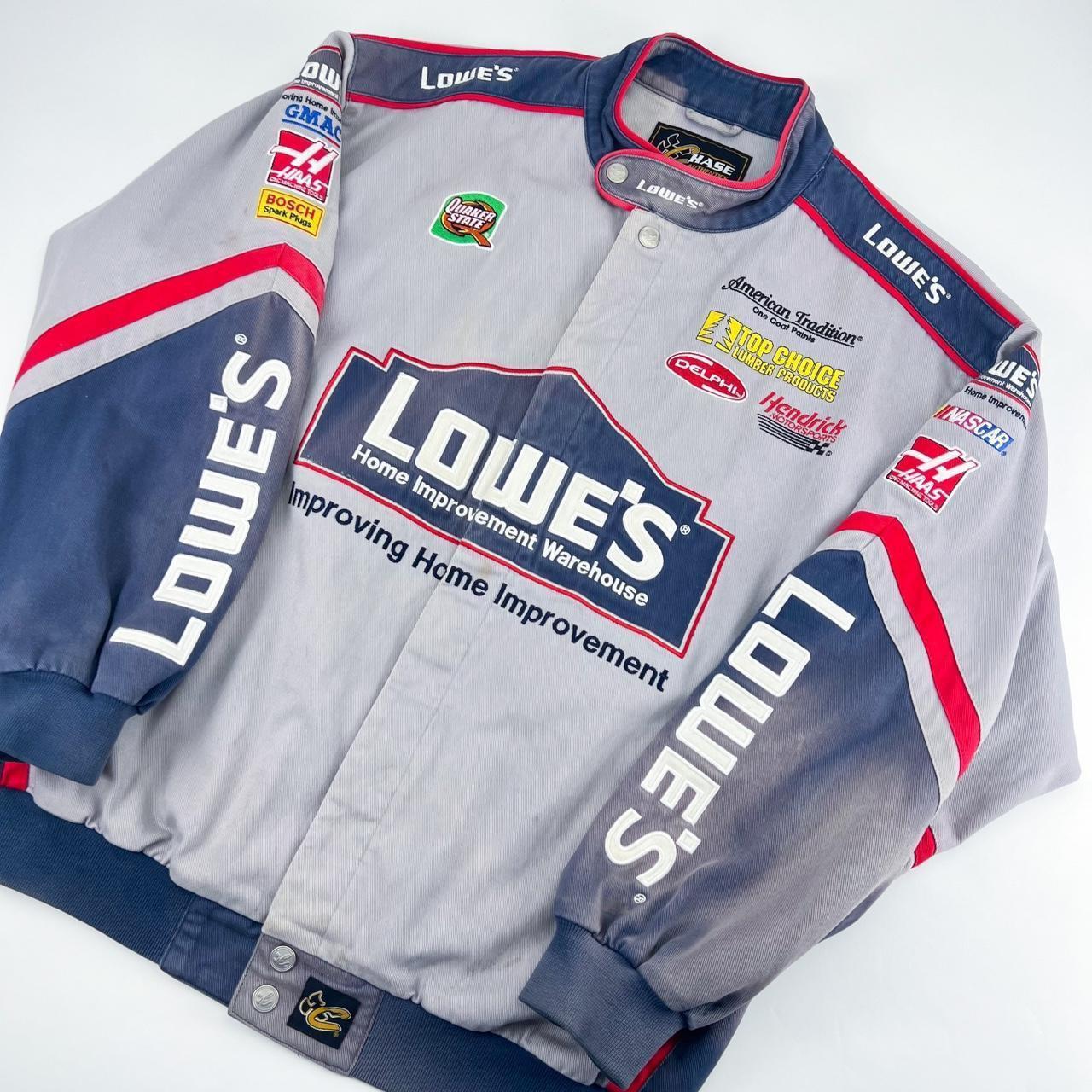 WAREHOUSE レーシングジャケット VTG Chase Authentics Jeff Gordon NASCAR #24 Dupont Flames Mens M