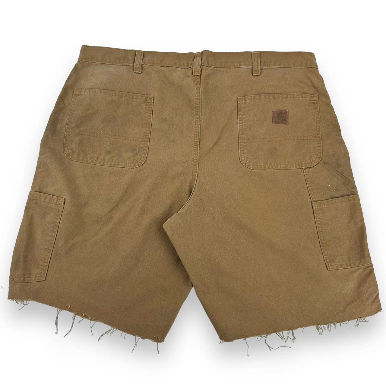 Vintage Carhartt 383-51 Carpenter Shorts Depop - Main Image
