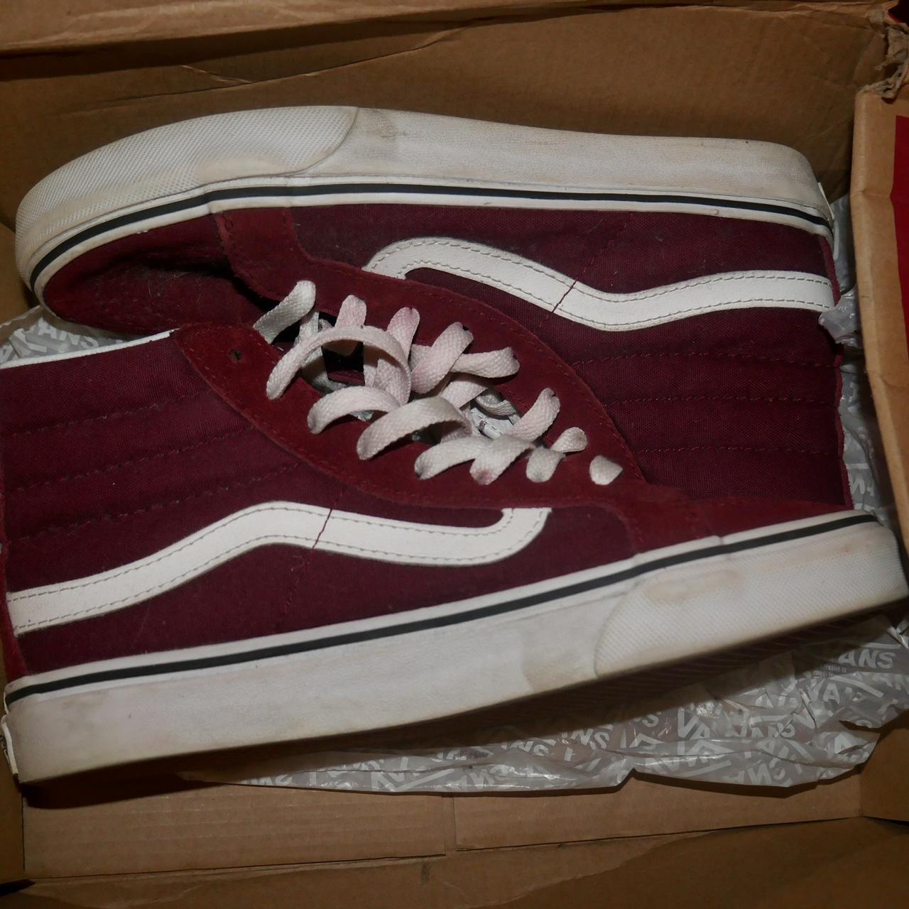 Vans sk8 outlet burgundy