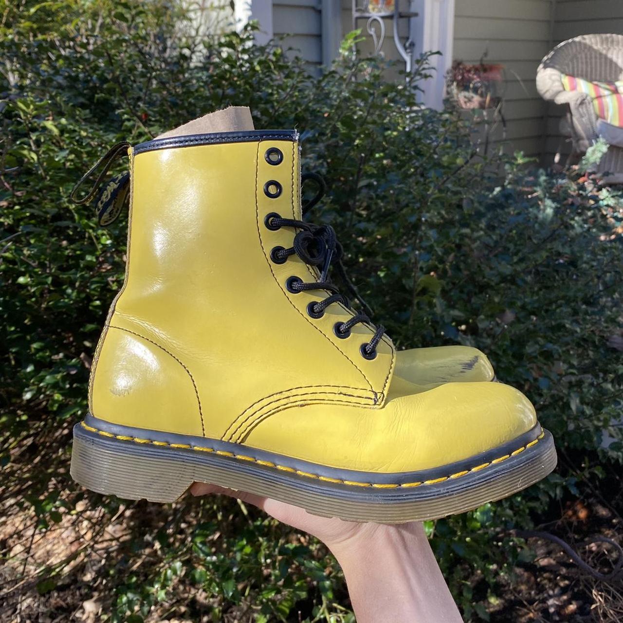 dr martens yellow