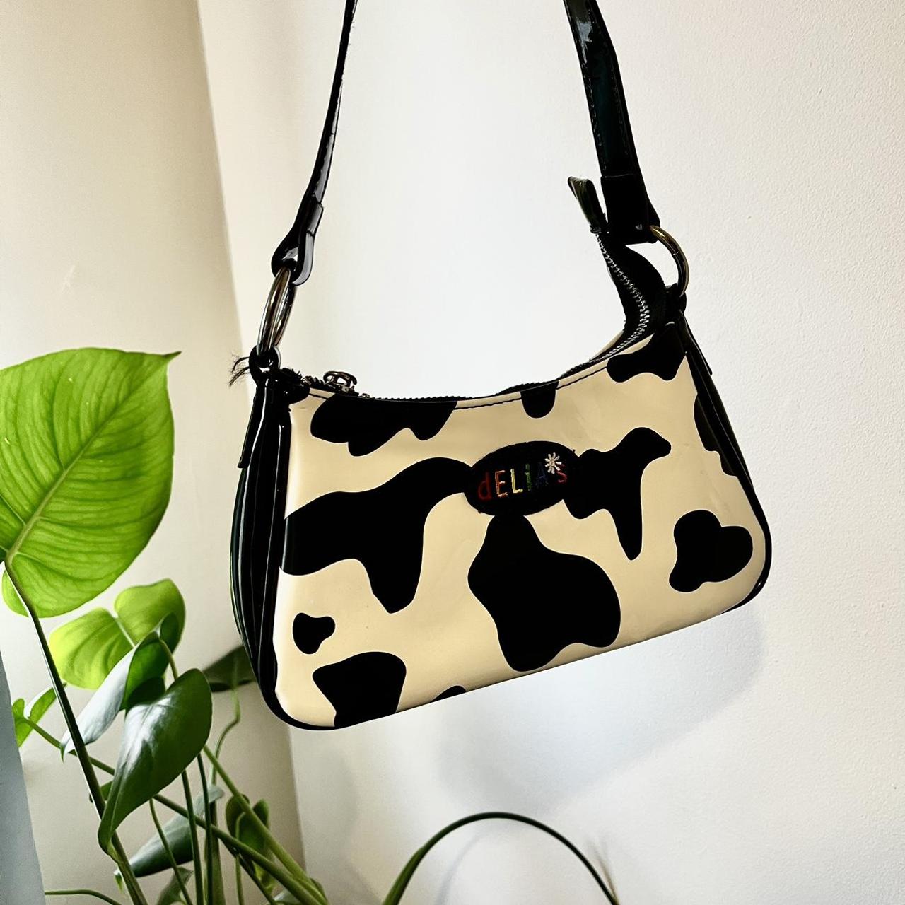 Cow print shoulder bag 🐄 Brand ‘Delias’ Good... Depop