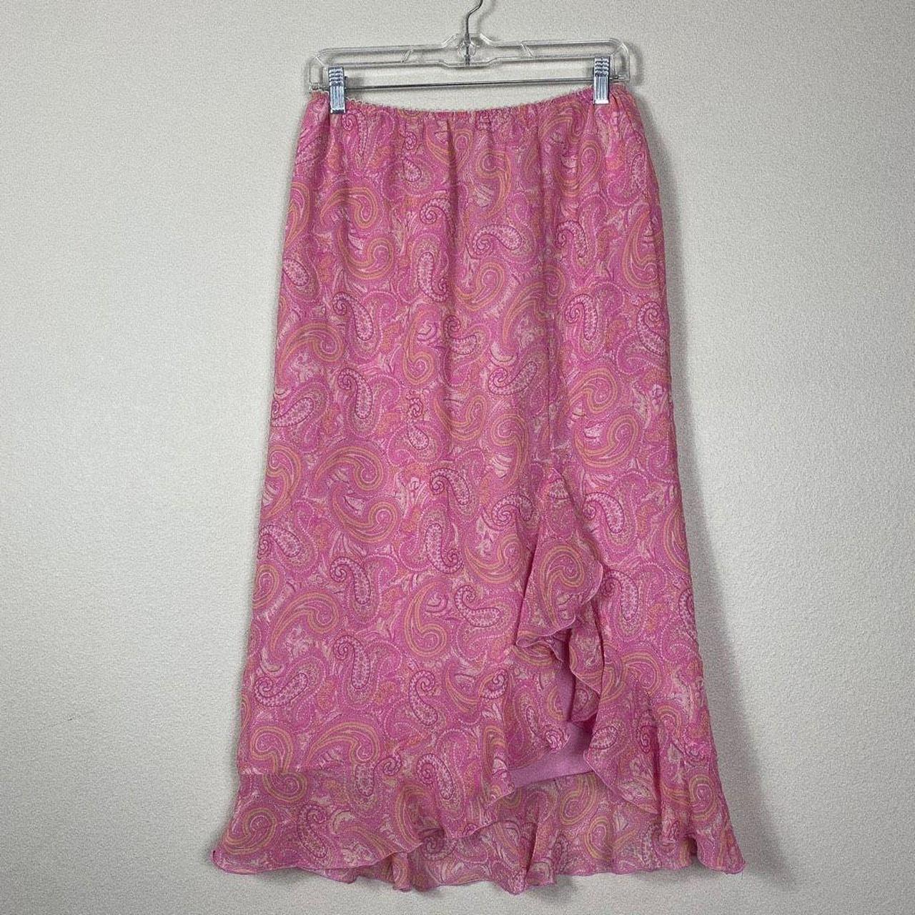 Worthington Women's Pink Skirt | Depop