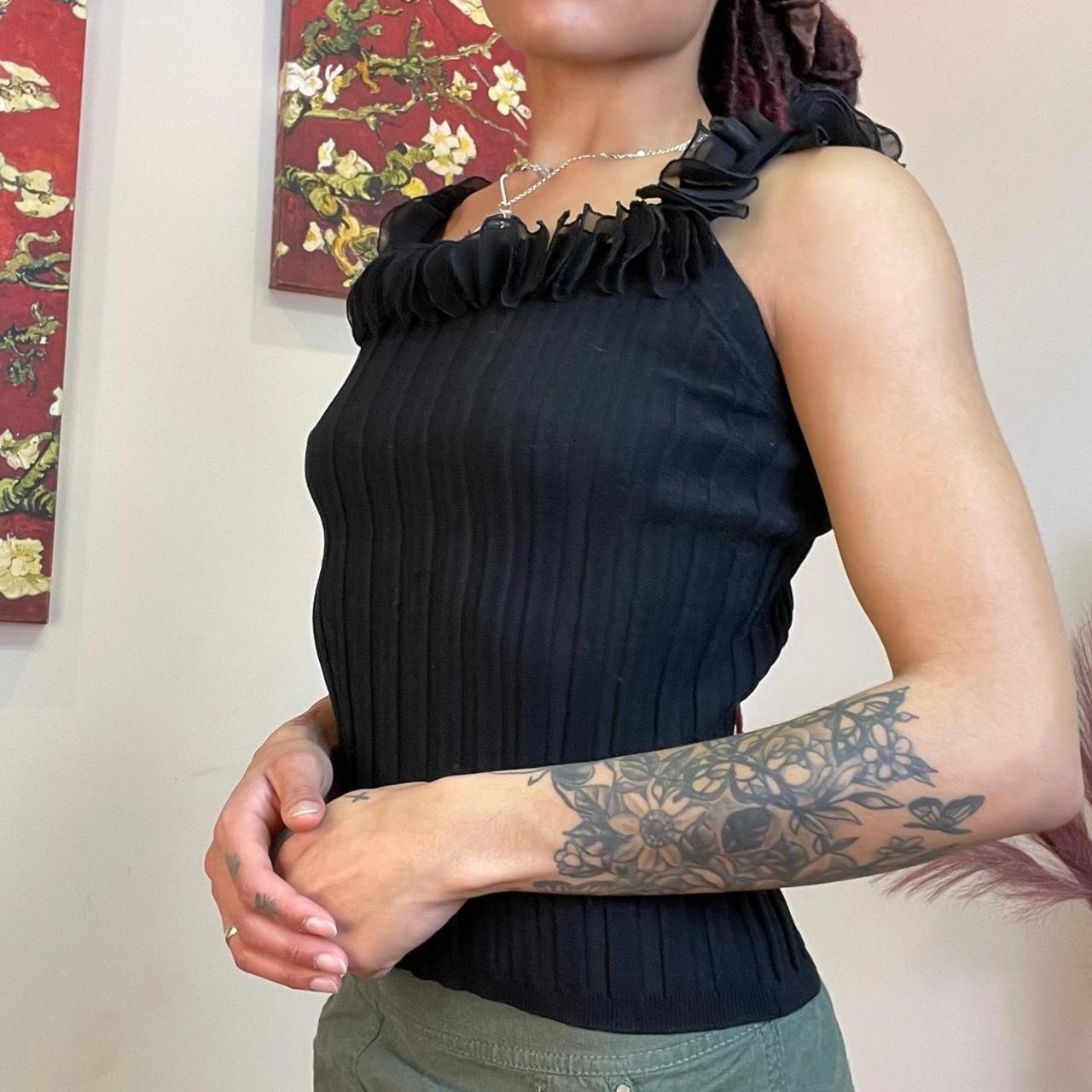 Urban Outfitters Women's Black Vests-tanks-camis (2)