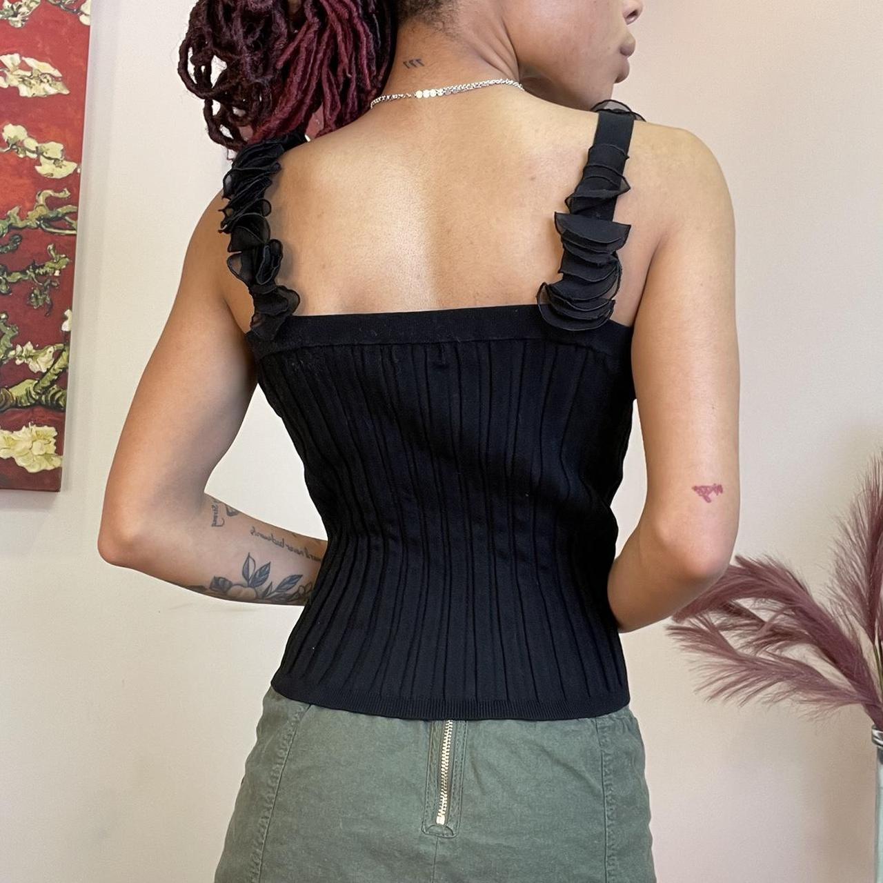 Urban Outfitters Women's Black Vests-tanks-camis (3)