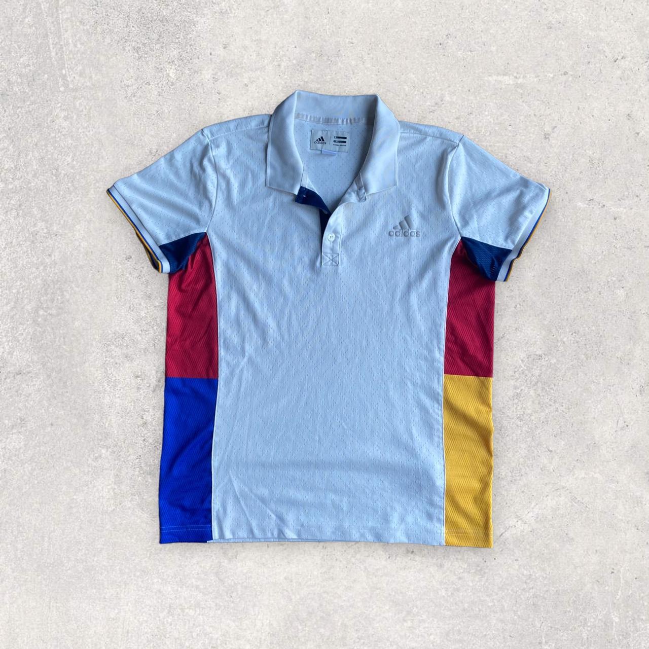 Adidas Pharrell Williams US Open Polo Shirt... - Depop