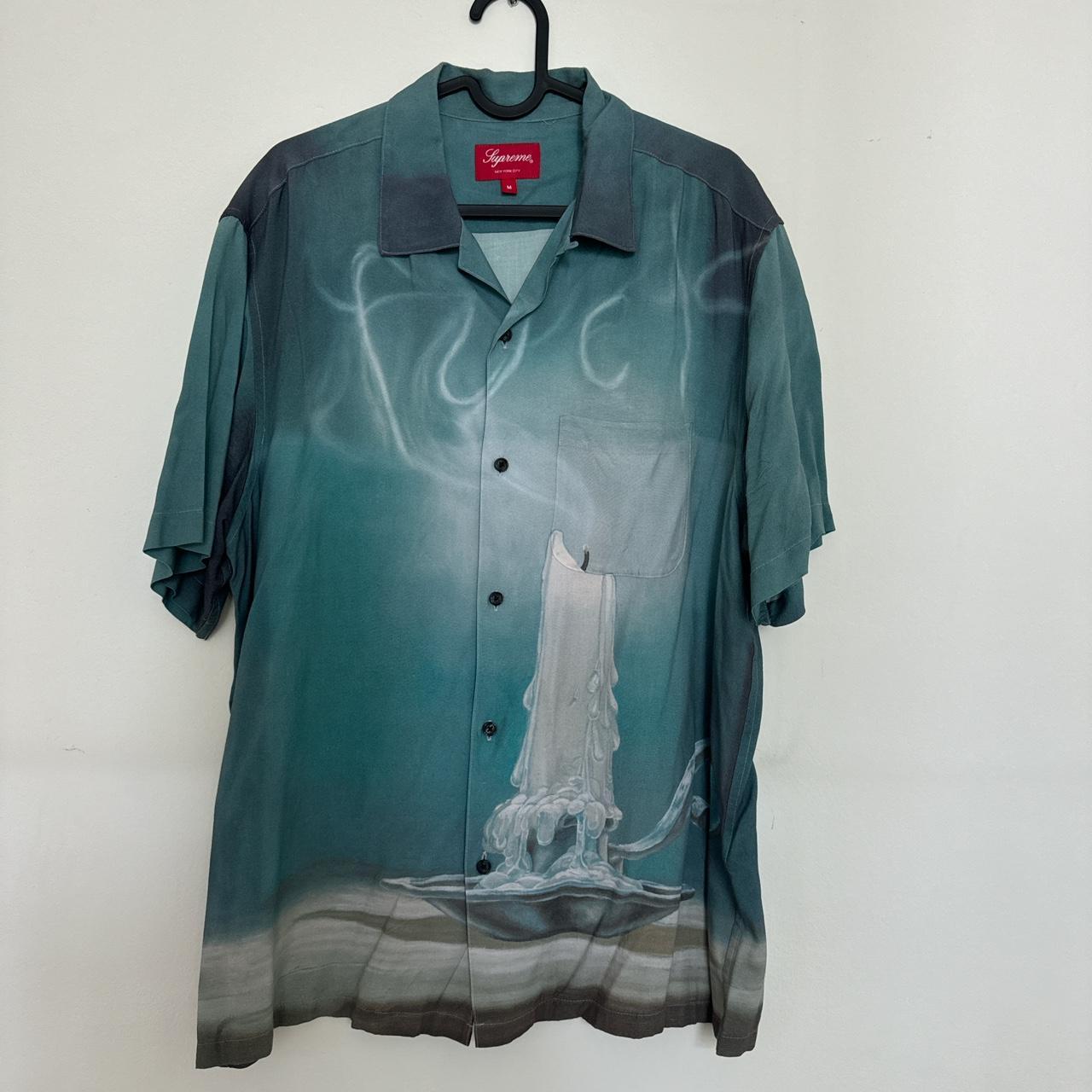 Supreme FUCK Rayon 半袖シャツ M 柄シャツ レーヨン Supreme Fuck Rayon Shirt | Depop