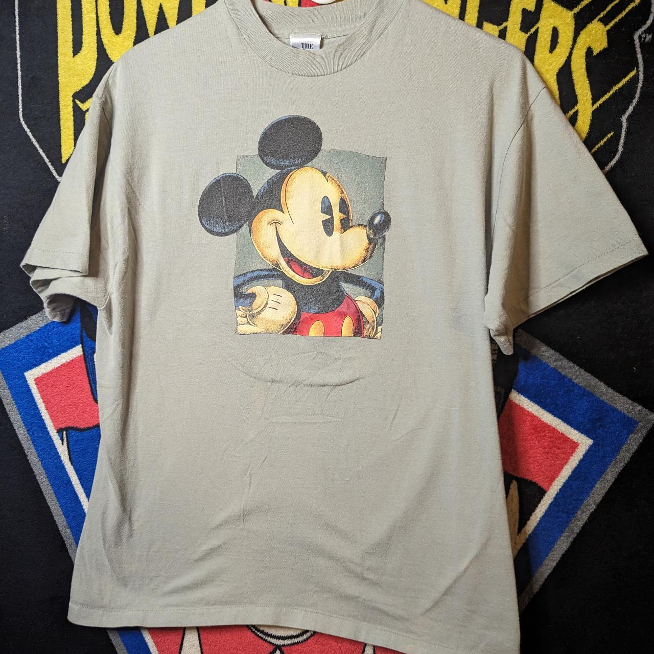 Disney Men's Grey T-shirt | Depop