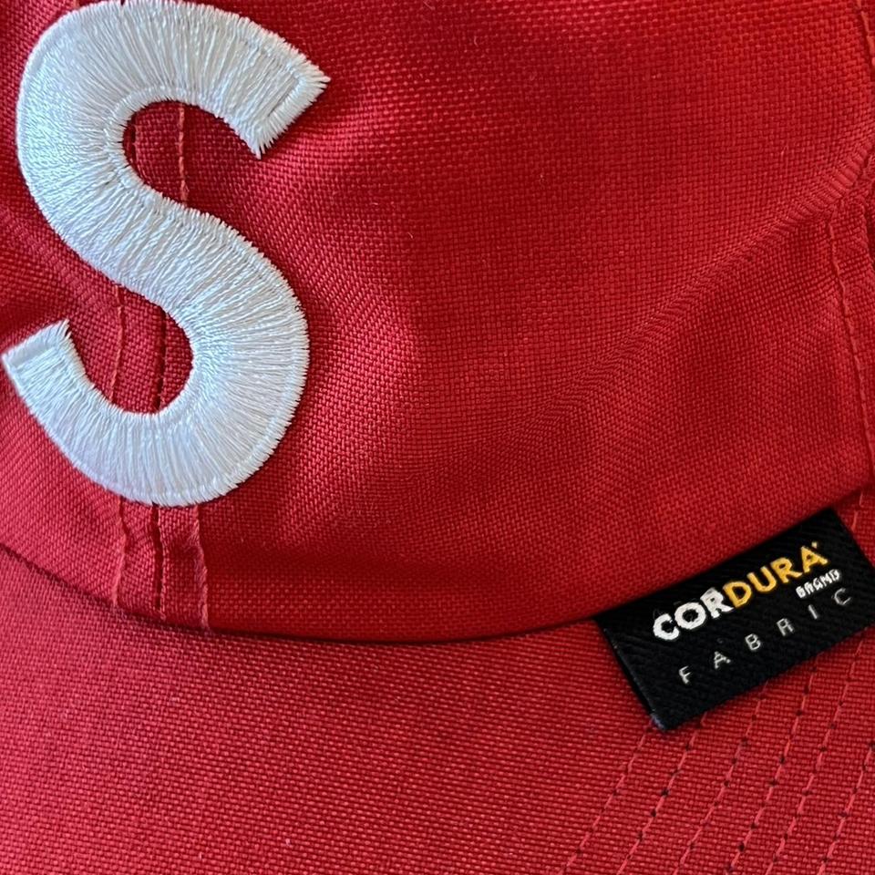 heres a Supreme Cordura hat “S” logo 6 panel hat.... - Depop