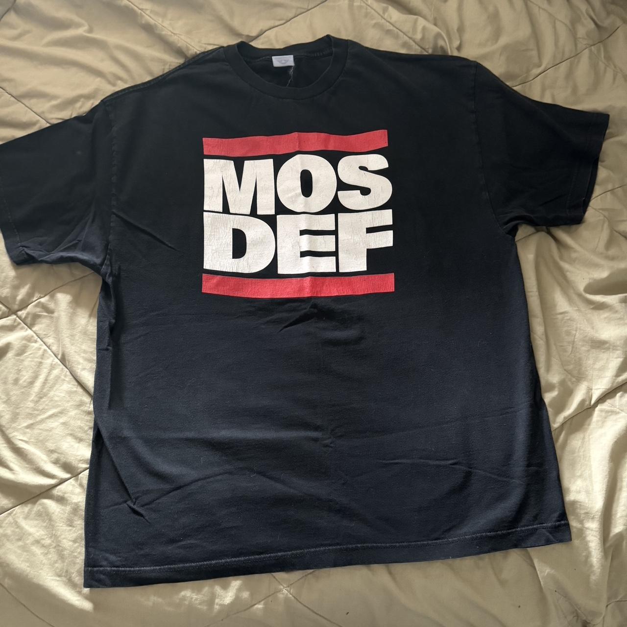 Vintage Mos Def shirt with a nice Run DMC homage.... - Depop