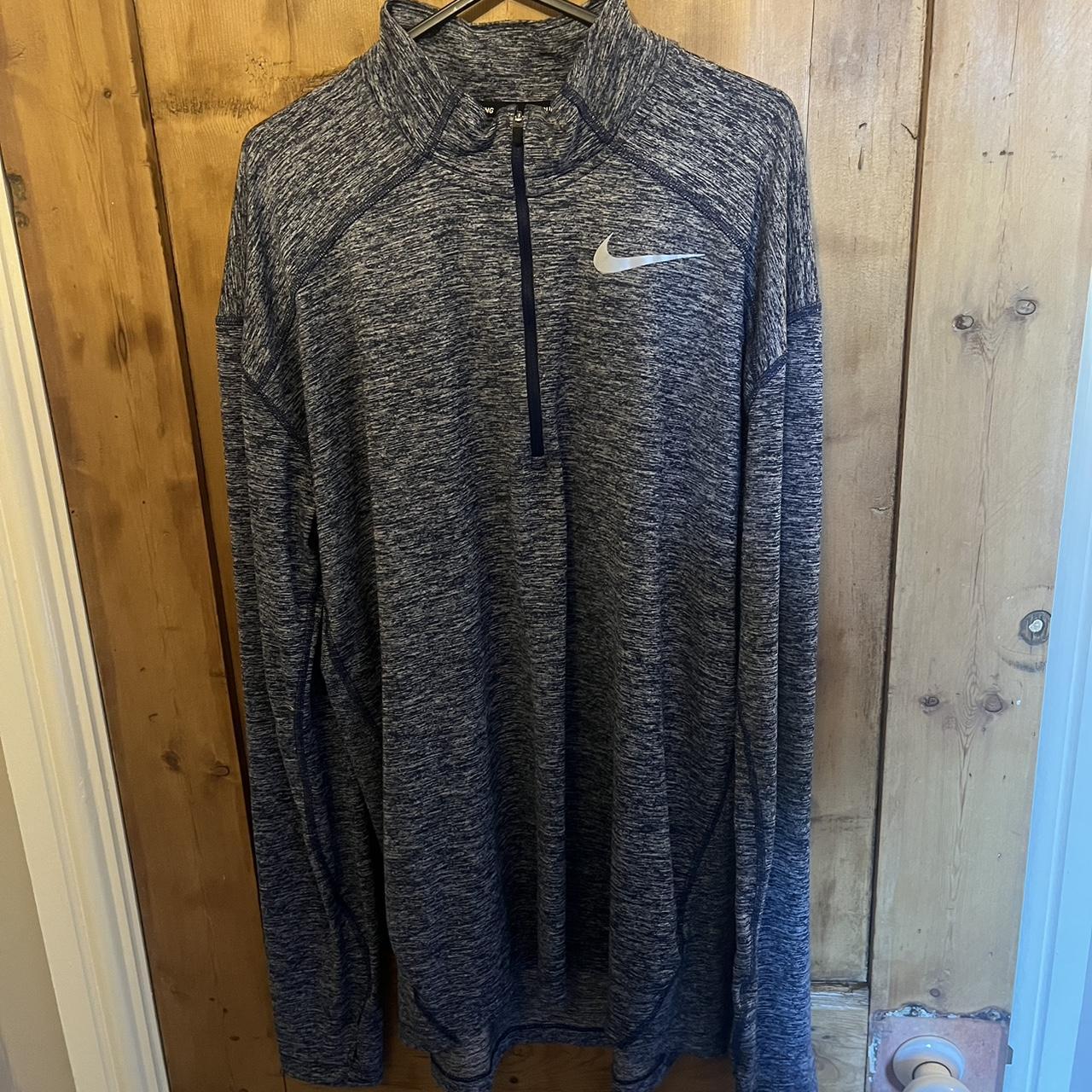 mens nike running half zip