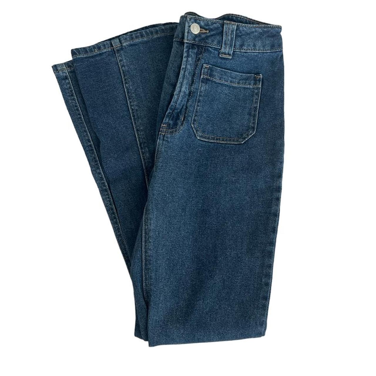 Denim flare jeans - brand new 🤍 - Depop