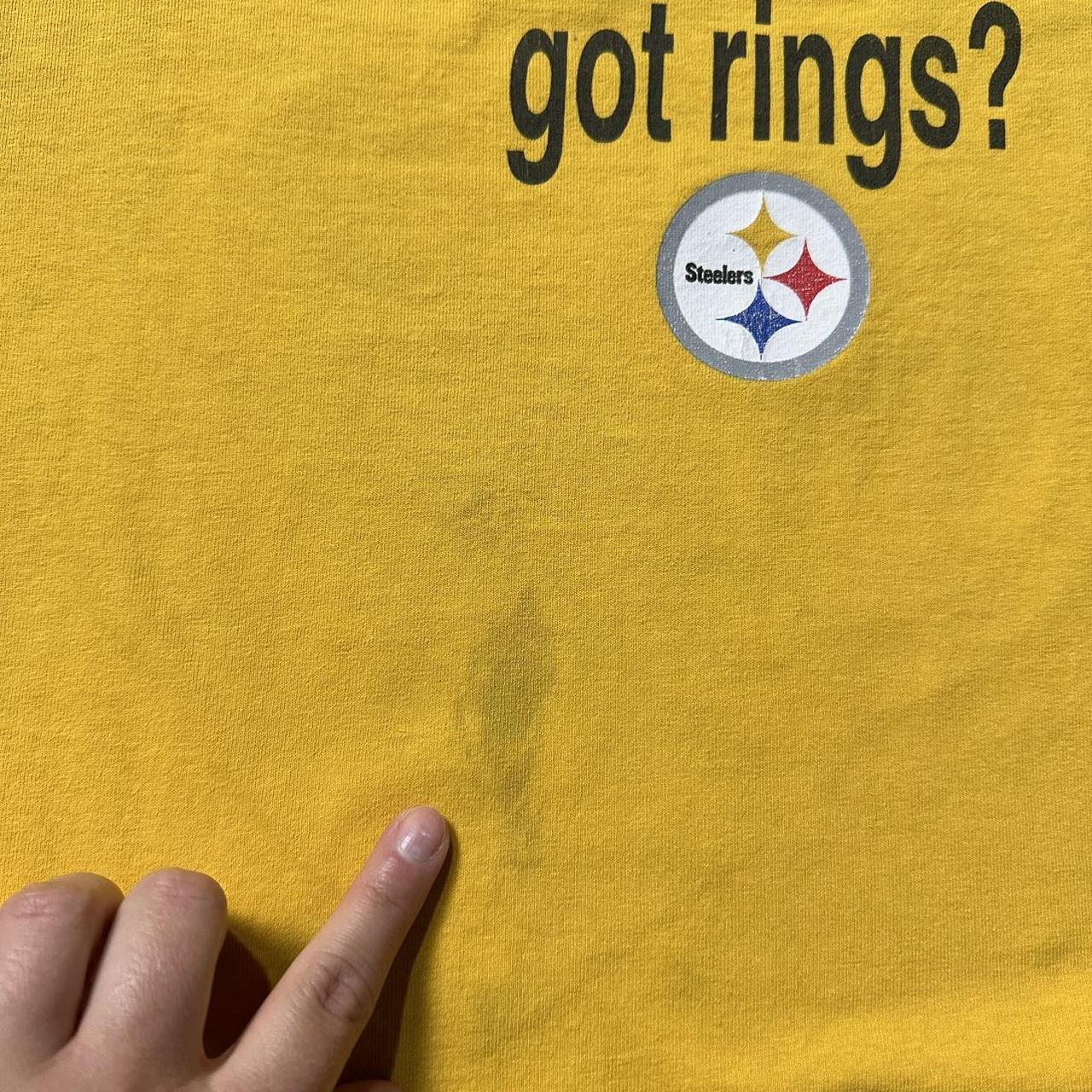 NFL Steelers Got Rings Superbowls Long Sleeve - Depop