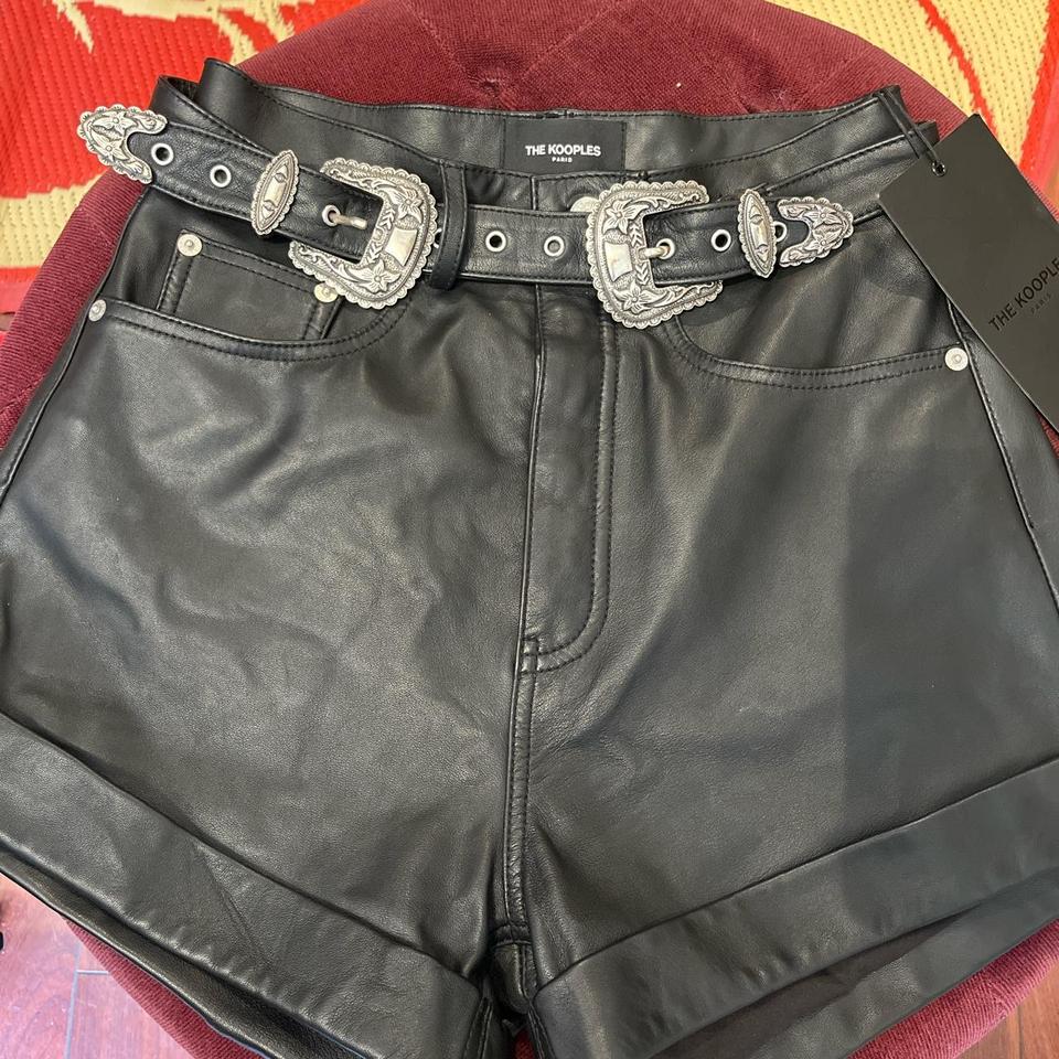 The kooples 2025 leather shorts