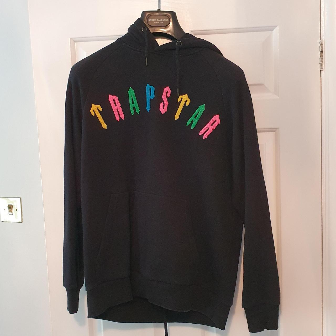 Trapstar Black/Multicolour Full Tracksuit top and... - Depop