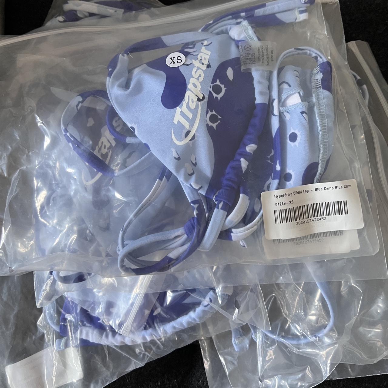 Trapstar blue camo bikini BRAND NEW IN... Depop