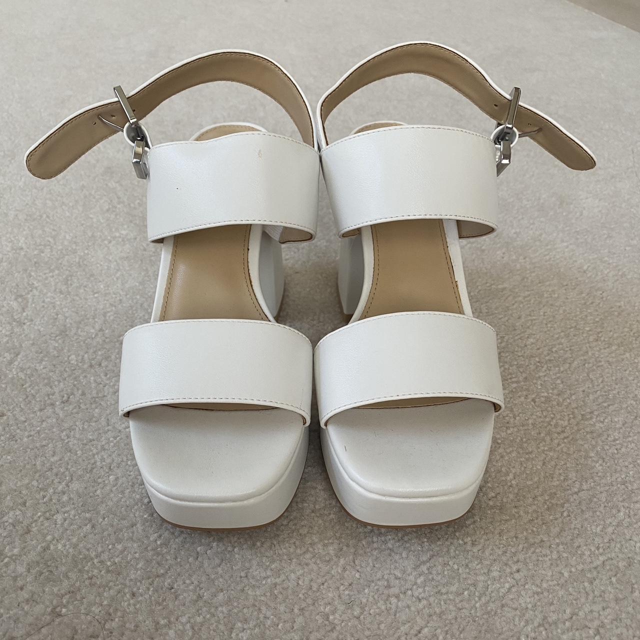 Urban fashion outfitters white sandals