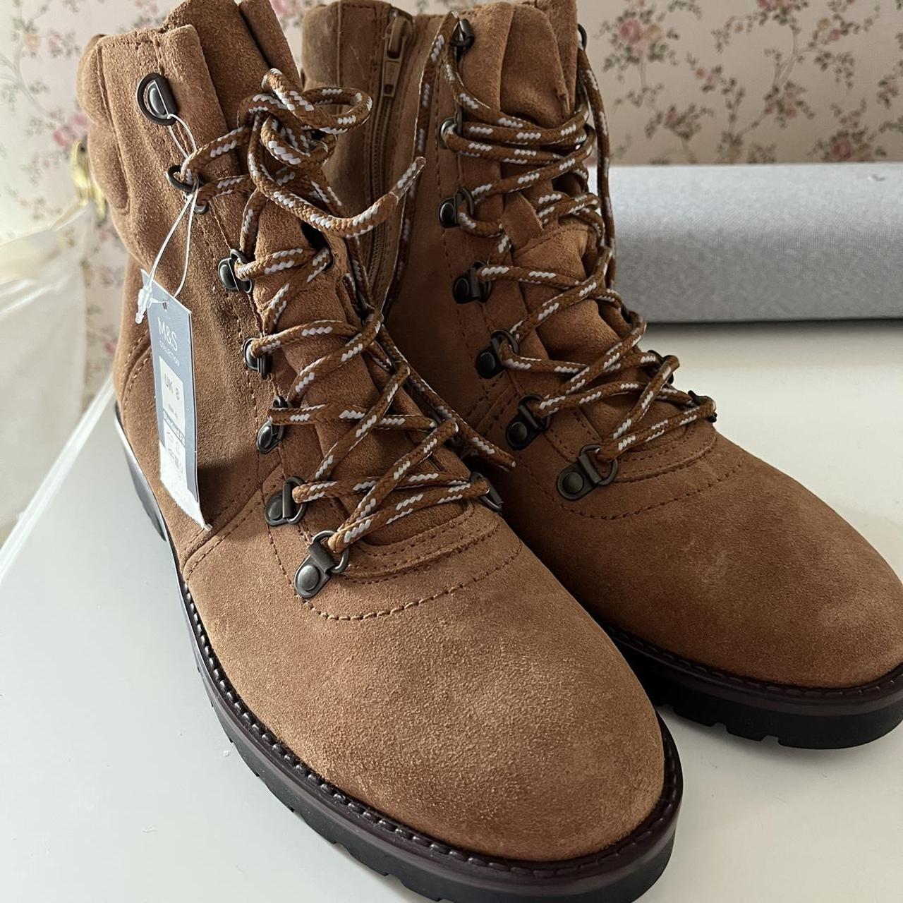 suede hiker boots