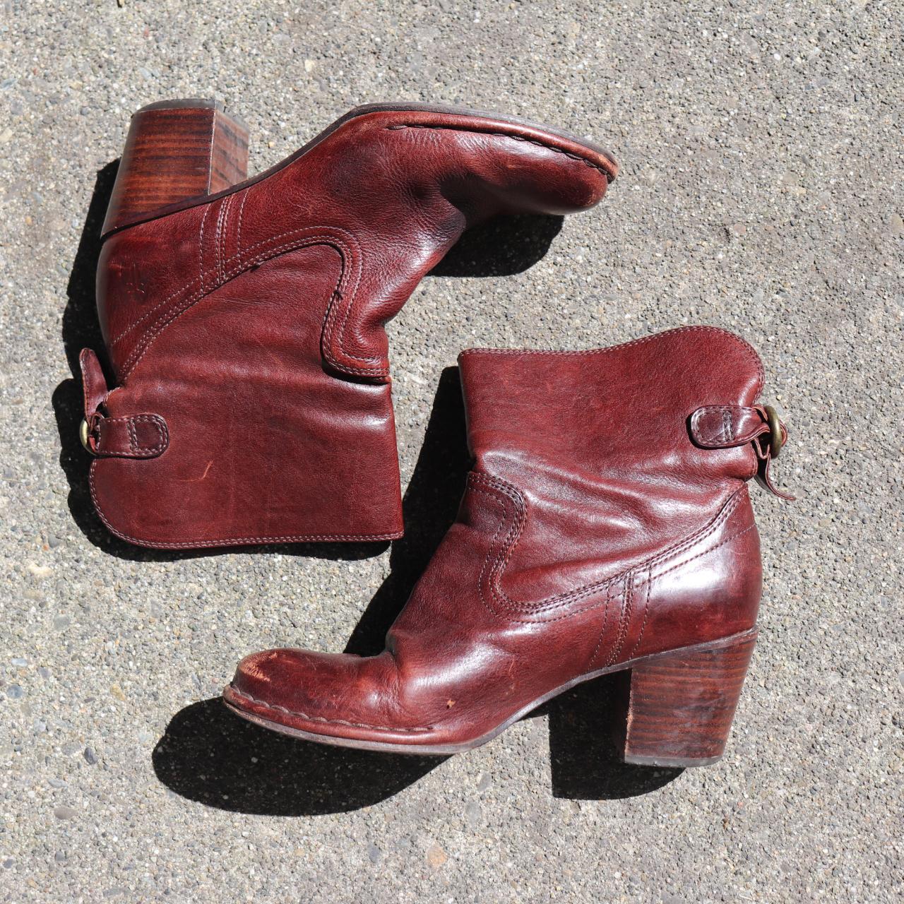 frye heeled boots