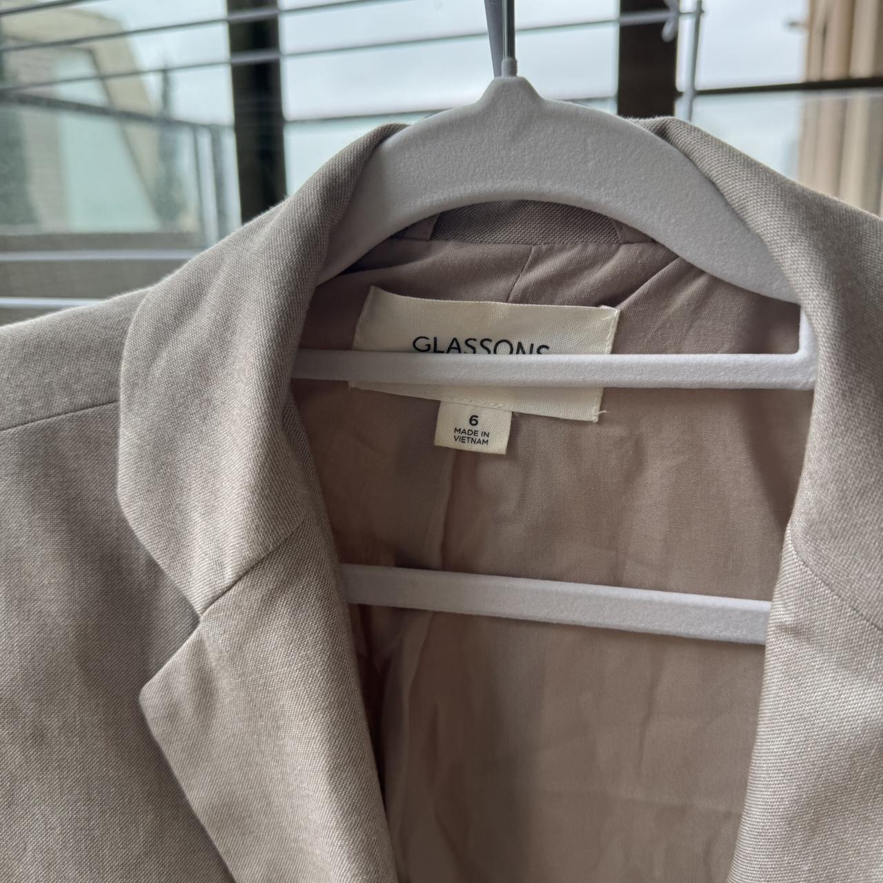 glassons double tie front blazer