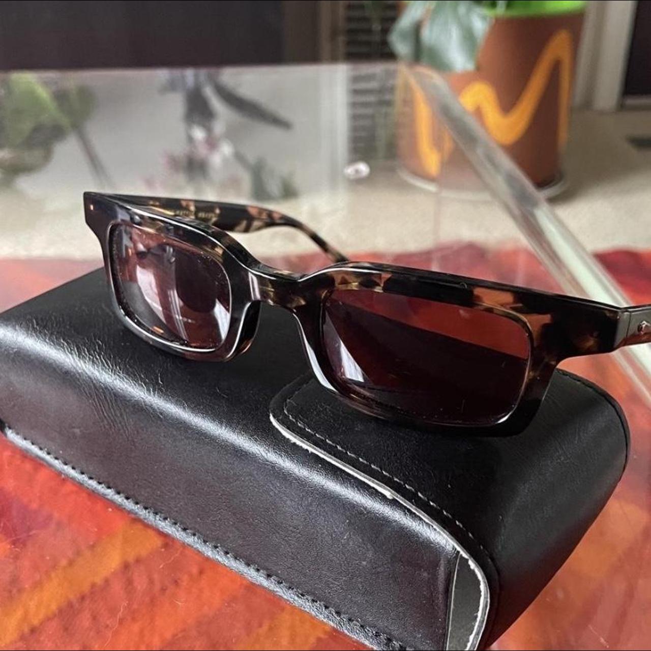 Women's Brown Sunglasses | Depop