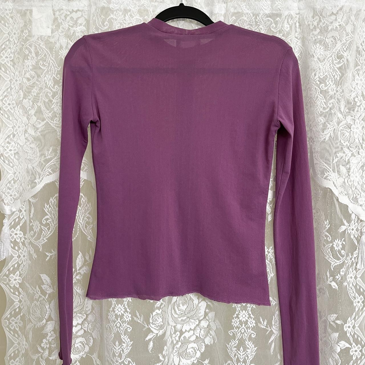 Morgan De Toi Women's Purple Shirt | Depop