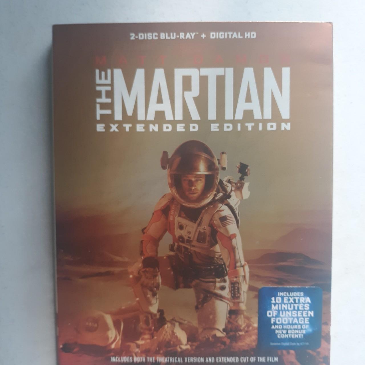 The Martian Extended Edition blu Ray DVD - Depop