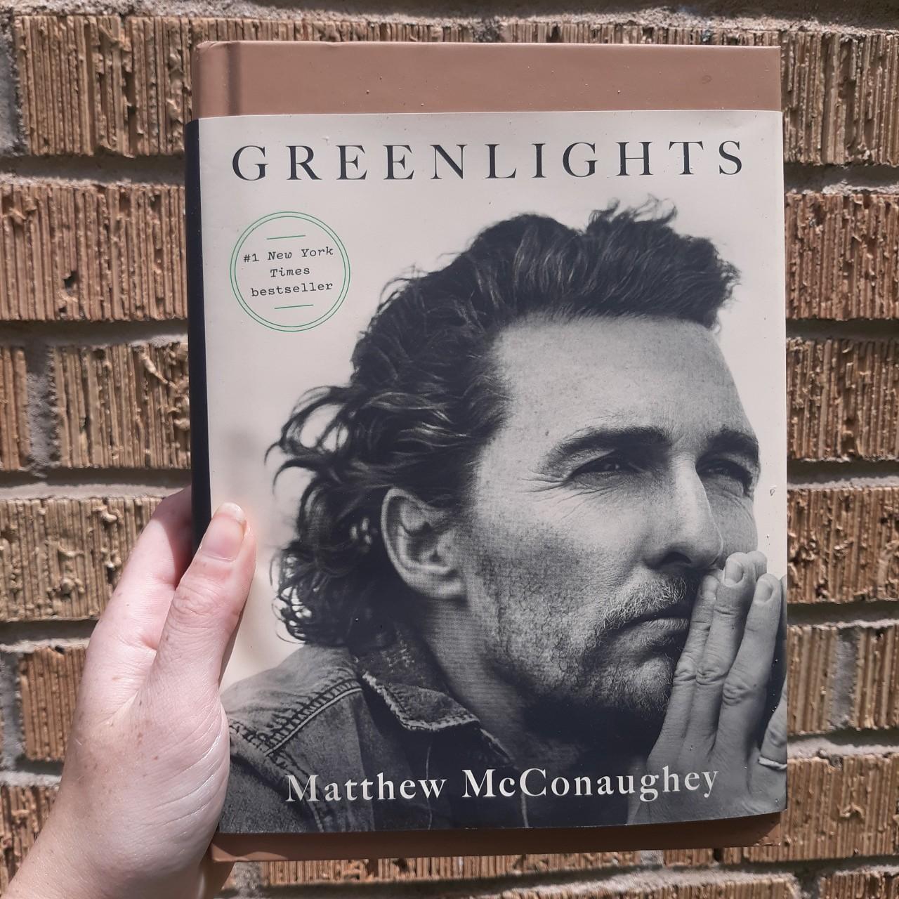 Like new hardcover self help book Greenlights by... Depop